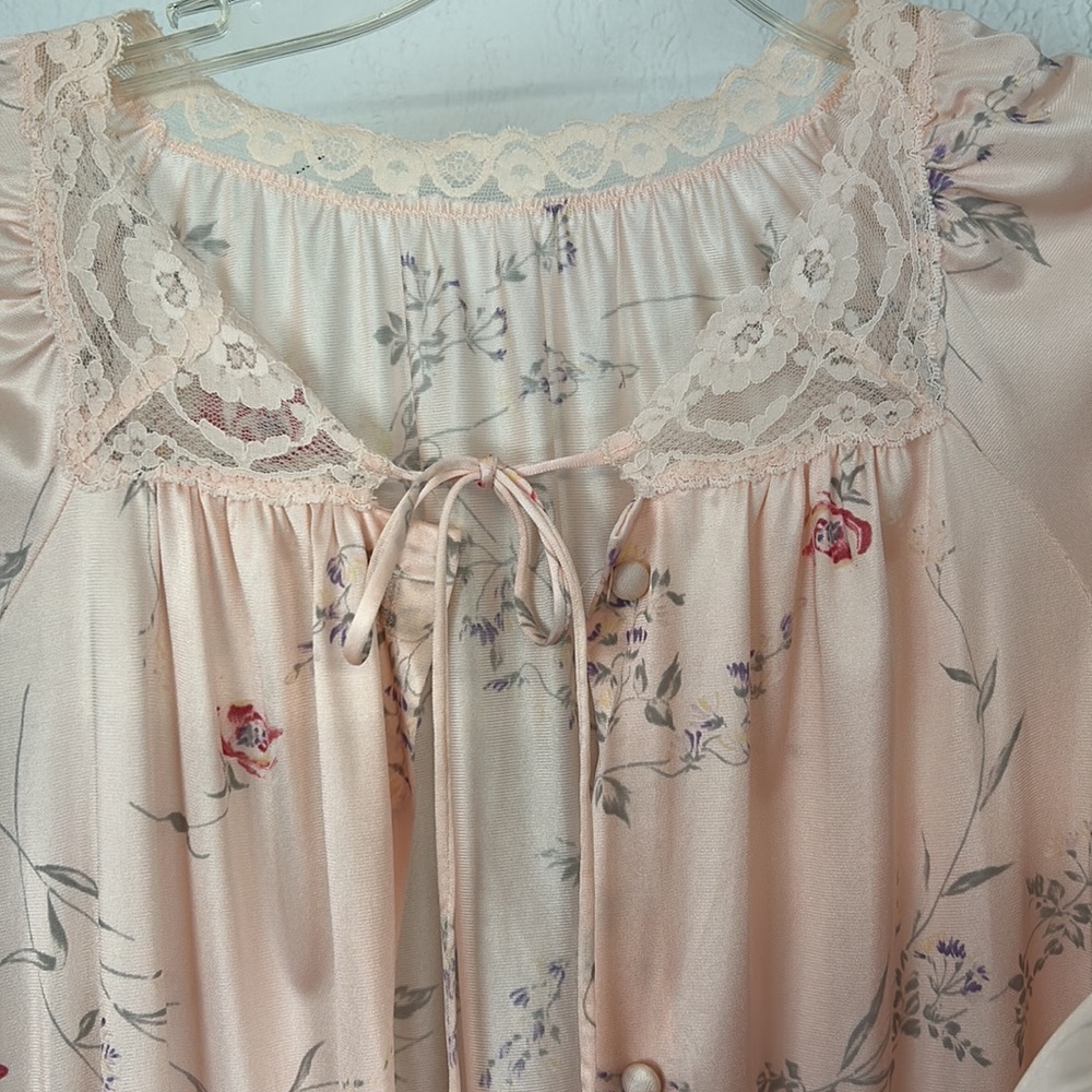 Vintage Jcpenney Nightgown And Robe Set Gem